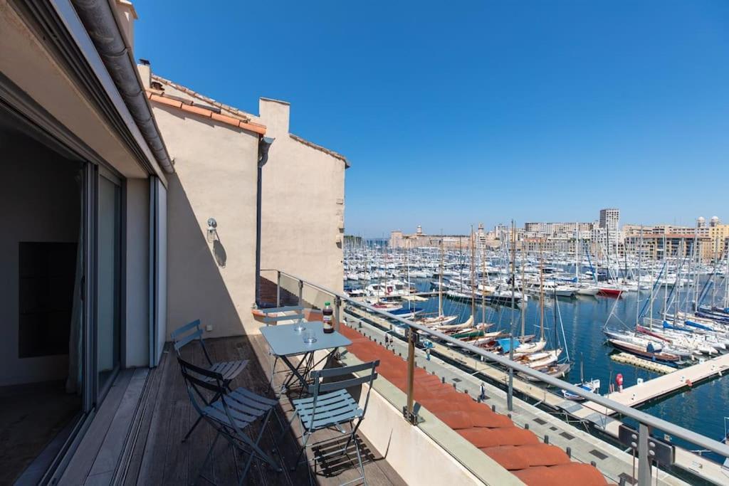 Sublime Pepite Vieux Port 2P Vue Imprenable Lägenhet Marseille Exteriör bild
