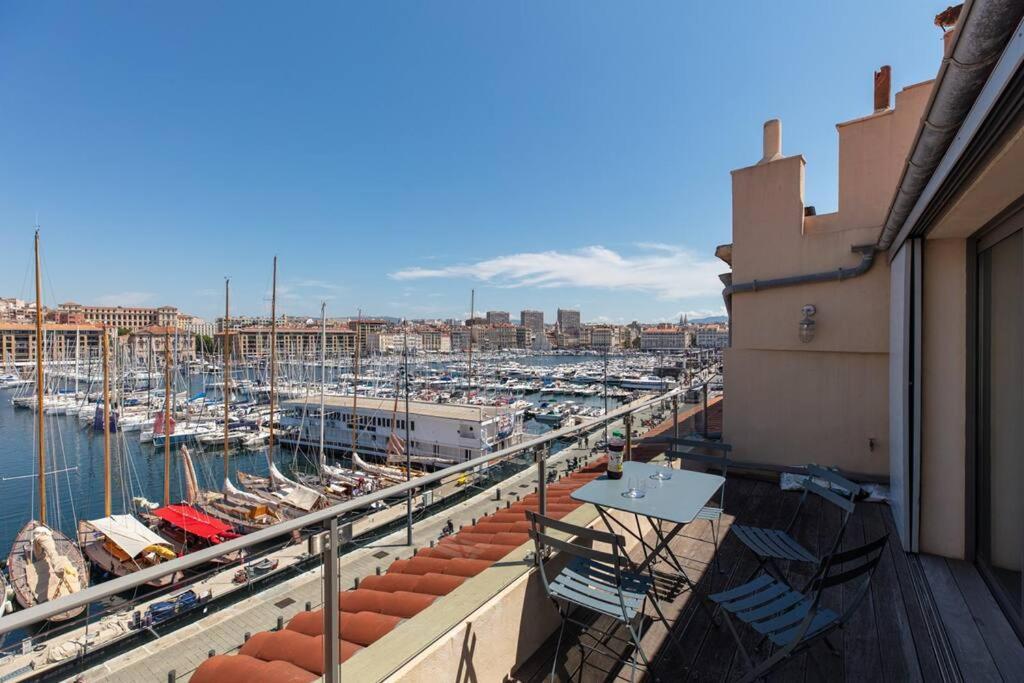 Sublime Pepite Vieux Port 2P Vue Imprenable Lägenhet Marseille Exteriör bild