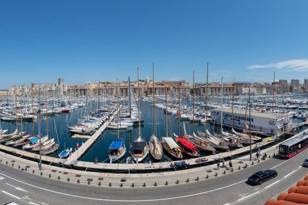 Sublime Pepite Vieux Port 2P Vue Imprenable Lägenhet Marseille Exteriör bild